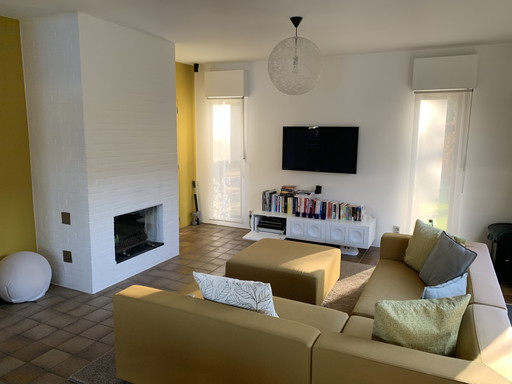 Meuble TV suspendu Torino blanc (Frans Defour)