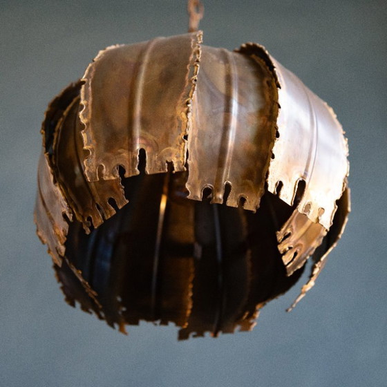 Image 1 of Lampe à Suspension danoise "Poppy" par Svend Aage Holm Sørensen