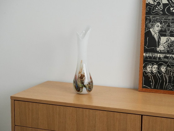 Image 1 of Glasvase, dänisches Design, 1970er Jahre, hergestellt in Dänemark