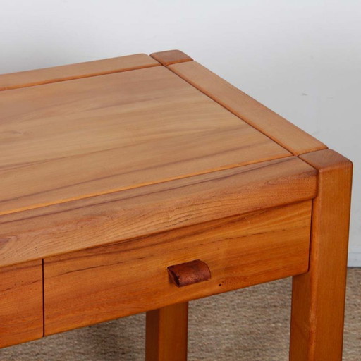 Elm desk published by Maison Regain, 1970