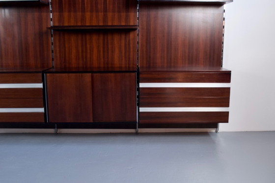 Image 1 of Modulaire plank van palissanderhout, ICO PARISI, jaren 1960, uitgever MIM ROMA