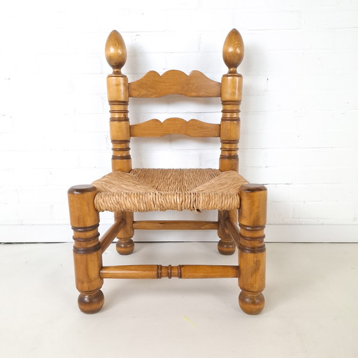 Vintage chair 1950s Charles Dudouyt style