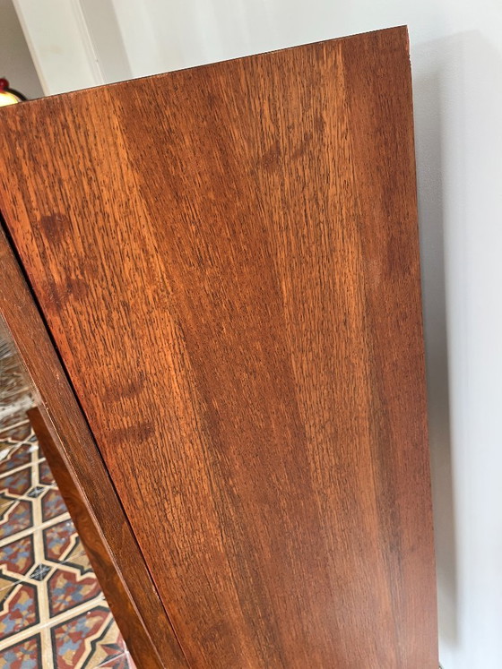 Image 1 of Palissander highboard, jaren '60