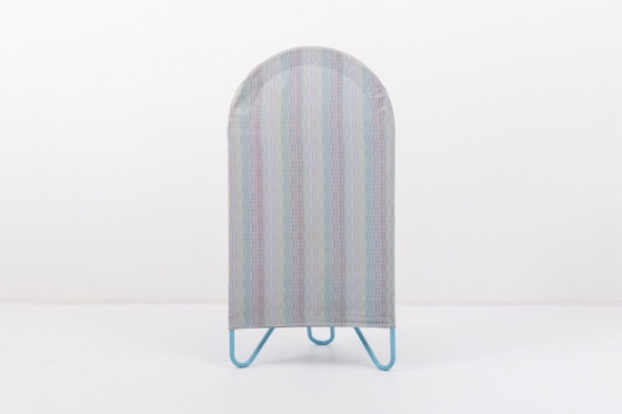 Image 1 of Silla de respaldo alto de diseño italiano, poco común, de Bonaldo, de la década de 1980.