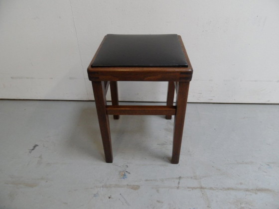 Image 1 of Vintage houten kruk