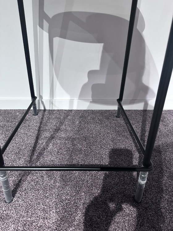 Image 1 of 2 Black Vintage Bar Stools