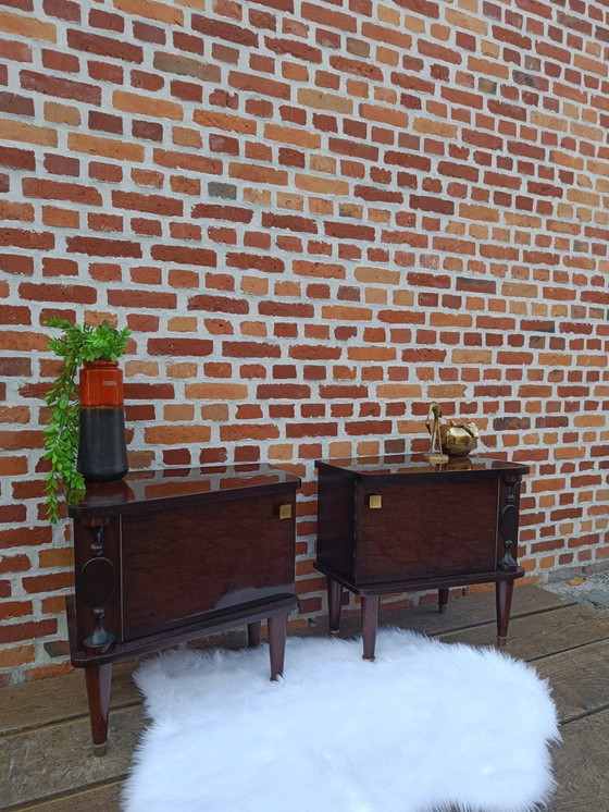 Image 1 of Tables de chevet modernes en palissandre du milieu du siècle