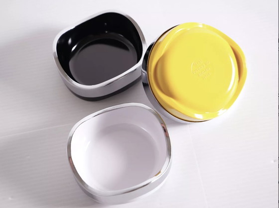 Image 1 of Aansteker en asbak Space Age van YAX JAPAN. Verzamelobject. 70's