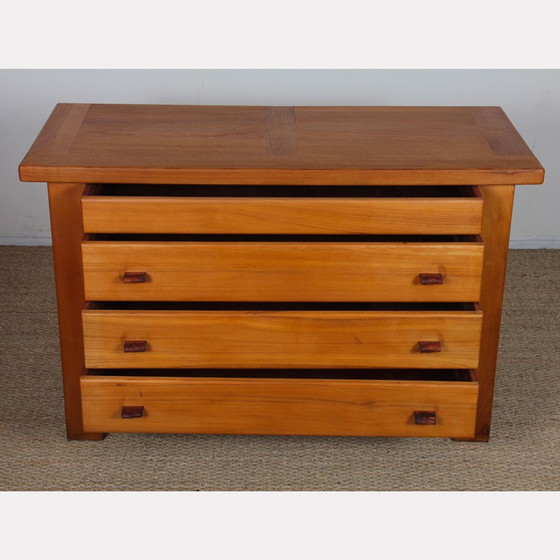 Image 1 of Cassettiera in olmo massello, pubblicata da Maison Regain, 1970