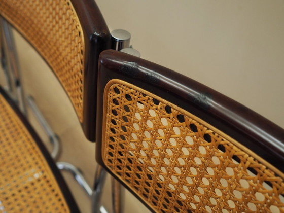 Image 1 of Satz von vier Stühlen, Bauhaus-Design, 1960er Jahre, Produktion: Italien