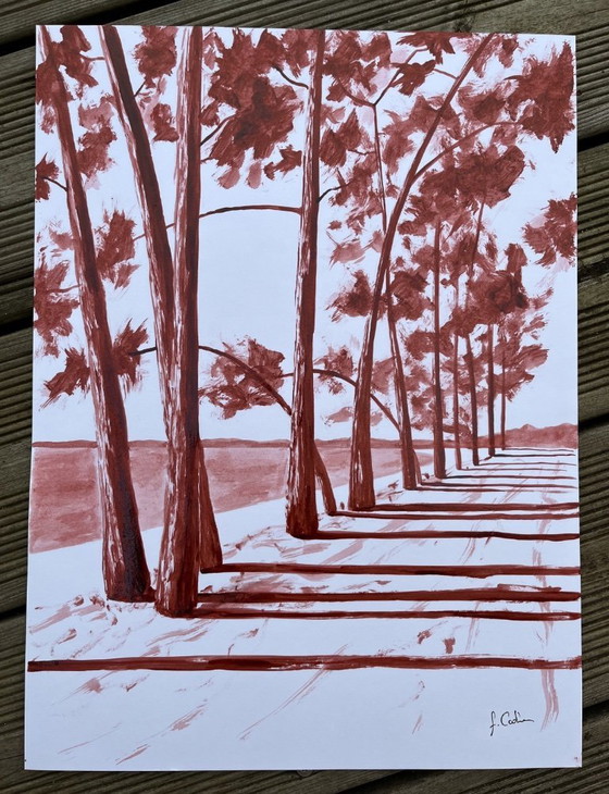 Image 1 of Encre sur Papier Blanc 250g, Format 40x30cm