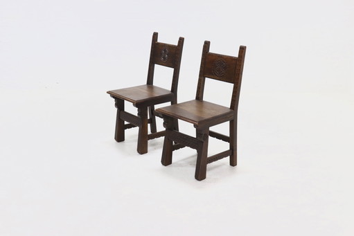 2 x Sillas de comedor antiguas