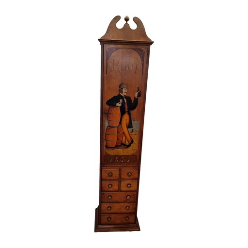 Armoire vintage en merisier B. D'arte F.Conz 2e moitié du 20e siècle