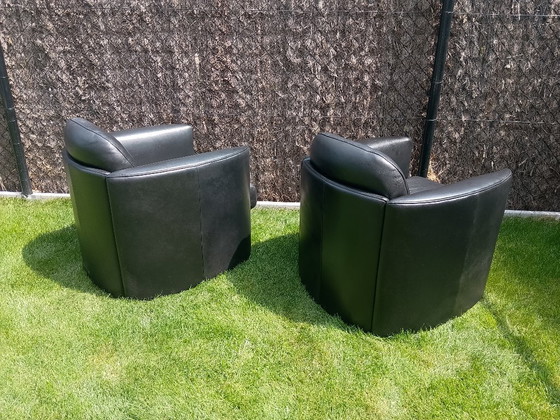 Image 1 of Set aus 3 „Jori“-Sitzgruppen – 2 Club Angel JR 3250 – Modell 2012 – schwarz