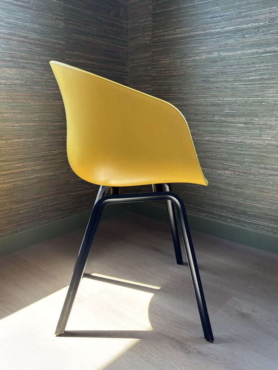 HAY About a Chair AAC22 - Giallo - Set di 4 – Sedie da pranzo, Plastic, Wood (photo 3 of 9)