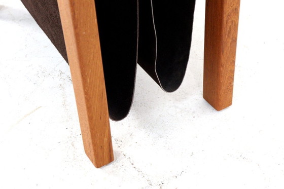 Salling Stolefabrik Reading Tray Magazine Rack Storage Holder Vintage Danish Design – Wood (photo 13 of 15)