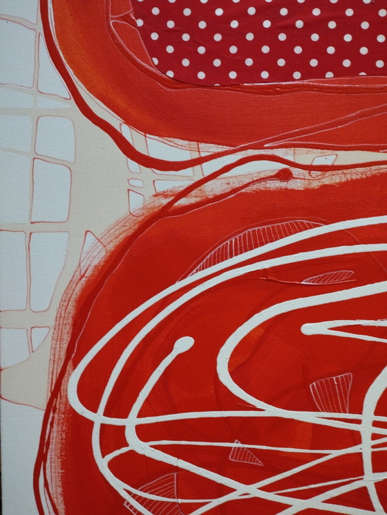 Antadze Abstract Composition XXL – Paintings & Drawings, Canvas, Textile (photo 11 of 15)