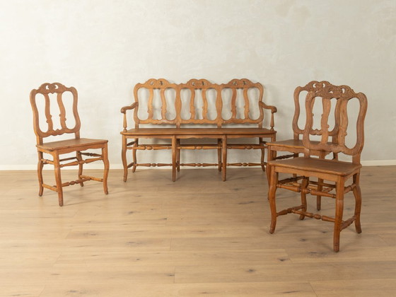 Conjunto de asientos antiguos – Bancos, Wood (photo 13 of 13)