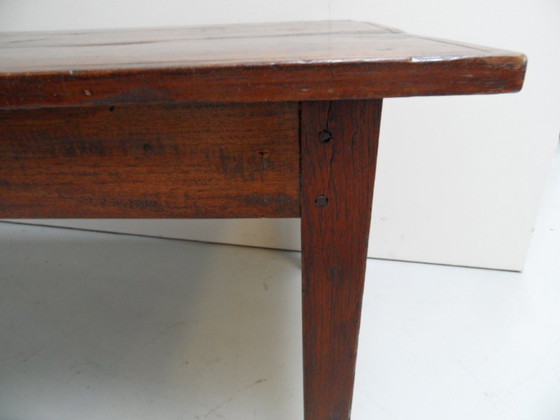 Antiker französischer Esstisch aus Eiche – Esstische, Wood (photo 3 of 9)