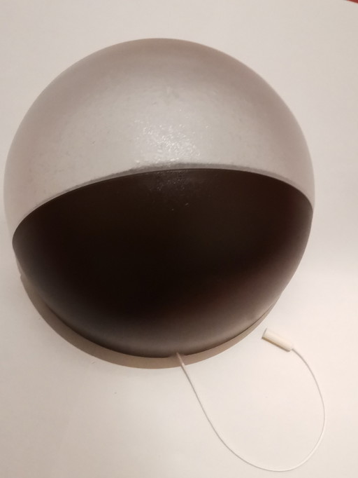 1 van 4 Space Age jaren 70 bolvormige wandlampen van Hans Popp Lighting