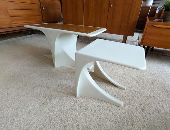 Image 1 of Vintage, Space Age mimiset, nesting tables '70