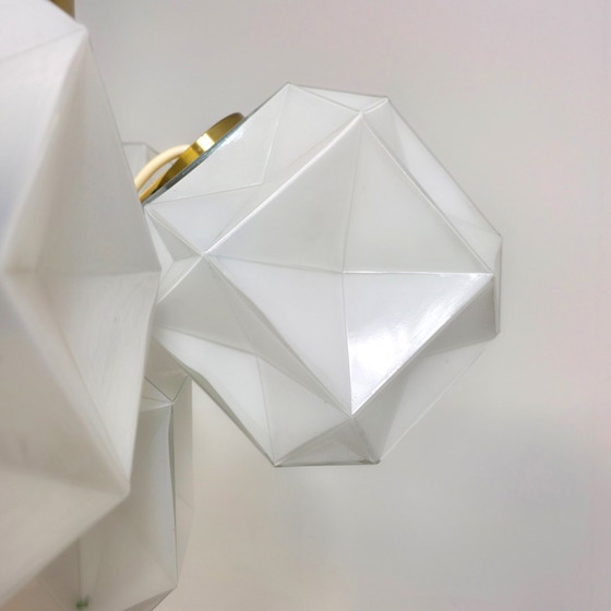 Image 1 of Oggetti lampada scultorea geometrica Murano anni '70 space age