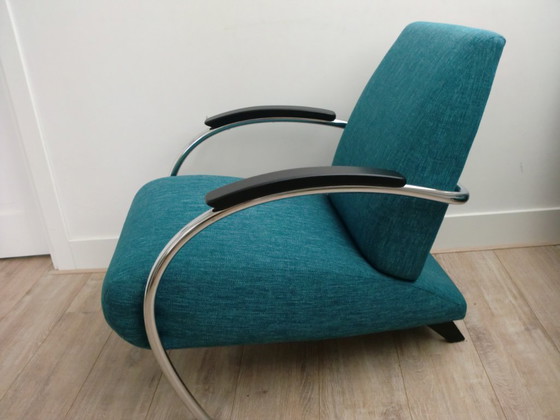 Image 1 of gelderland fauteuil 5470 design jan des bouvrie als nieuw