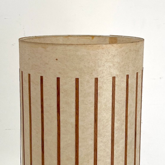Image 1 of Lampadaire scandinave vintage 1960's teck et placage de teck