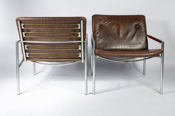 Image 1 of Conjunto de sillones SZ03 de Martin Visser para T Spectrum, Países Bajos, década de 1970