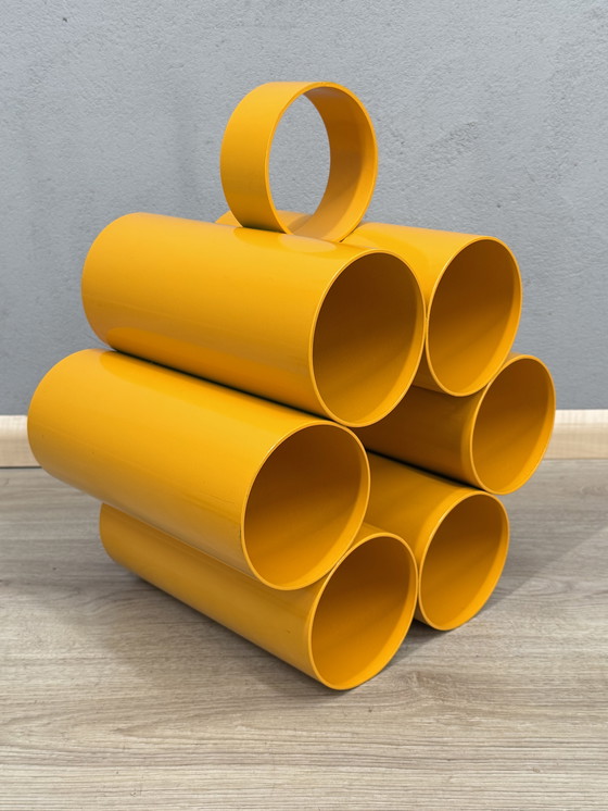 Image 1 of Portabottiglie / portariviste Space Age Vintage OPAL Möbel