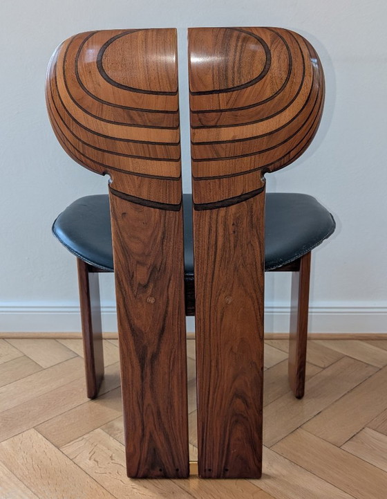 Image 1 of Mesa y ocho sillas Afra & Tobia Scarpa, Maxalto Artona Serie África