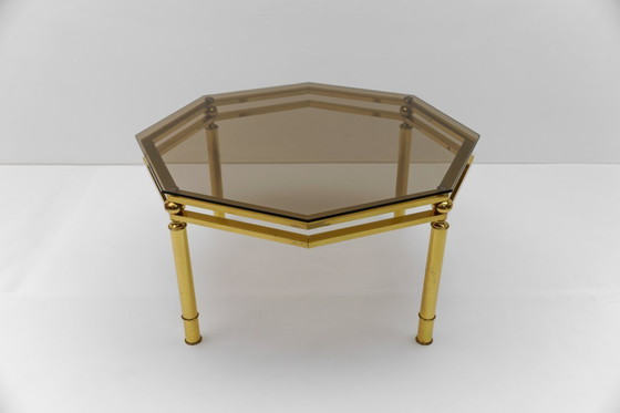 Image 1 of Vintage Italian Octagonal Regency Coffee Table, 1970s