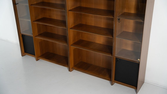 Image 1 of Mid-Century Modern Artona Bookcase By Afra And Tobia Scarpa, Maxalto,1960S ( In Two Parts)