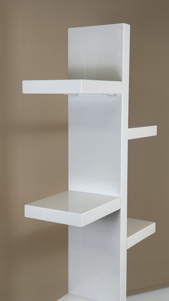 Image 1 of Libreria di design / espositore / mobiletto da parete étagère bianco lucido