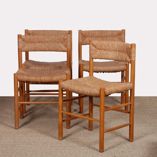 Set of 4 Dordogne model chairs, Sentou edition, 1950