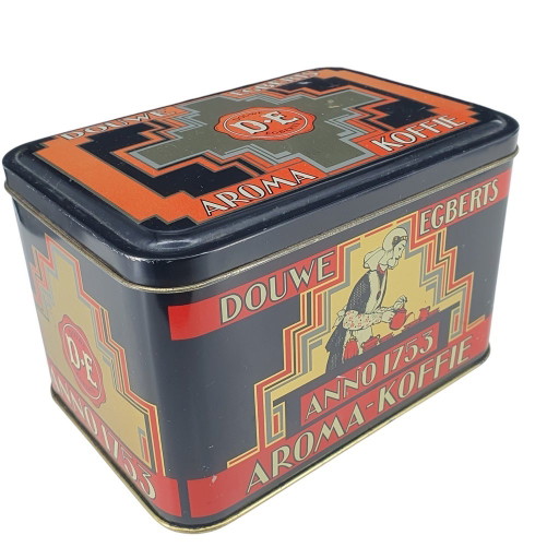 2153 Lata de café vintage Douwe Egberts