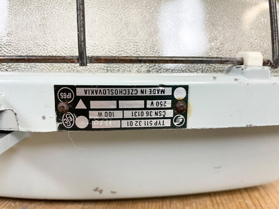 Image 1 of Industrielle Wandleuchte aus Aluminiumguss von Elektrosvit, 1980er Jahre