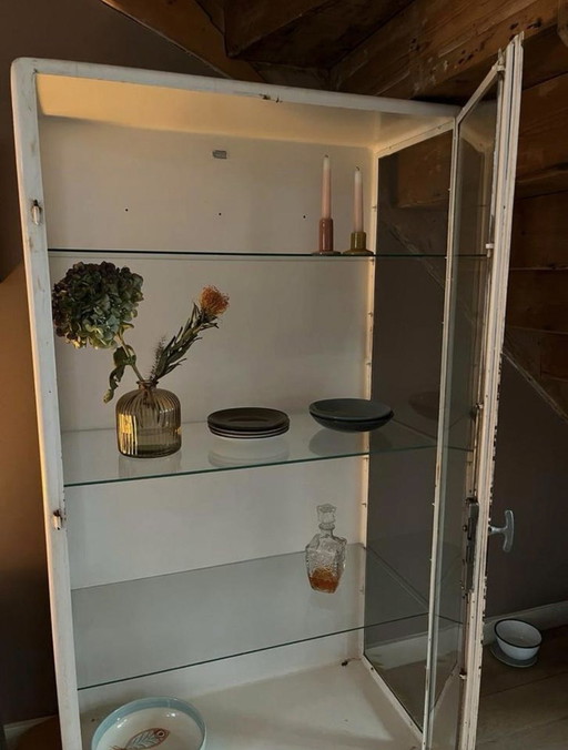 Vintage Apothekers kast 