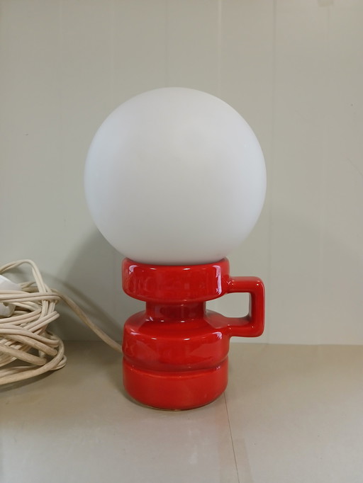 Vintage Table Lamp 1960s, Cari Zalloni for Steuler