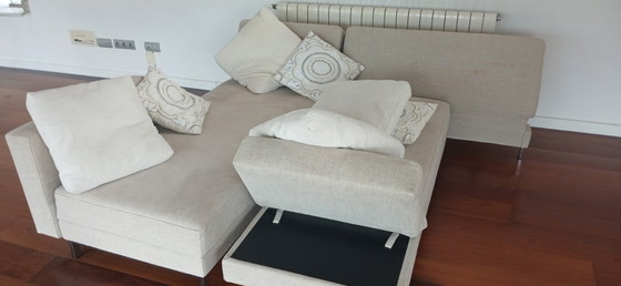 Canapé modulaire Brühl – Métal, Textile (photo 3 of 5)