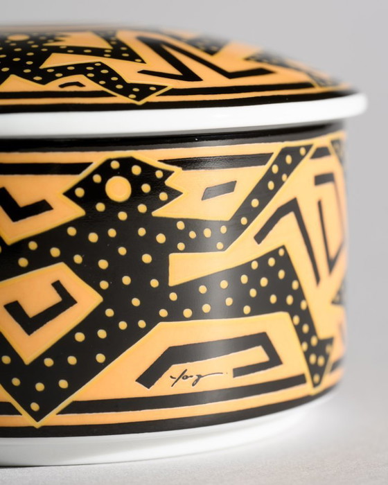Image 1 of Rosenthal Yang Reiseimpressionen Nr. 4 Out of Africa Porzellan Sammlerbox B