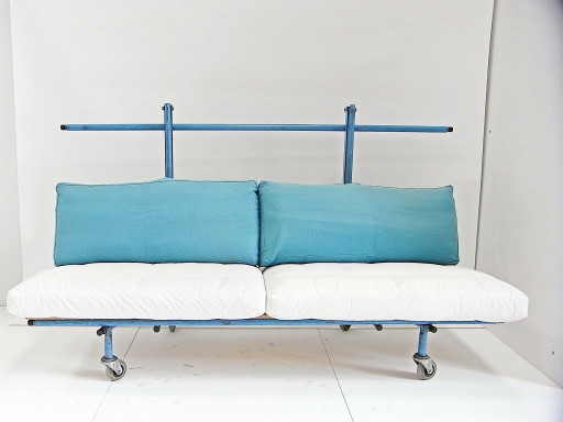 LAZY WORK Sofa, Transporttrolley, Dubbel Gebruik, Uniek Stuk