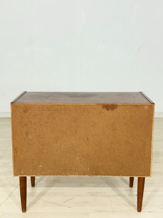 Image 1 of Commode style années 50 / Meuble en teck / Lavabo vintage / Meuble de salon