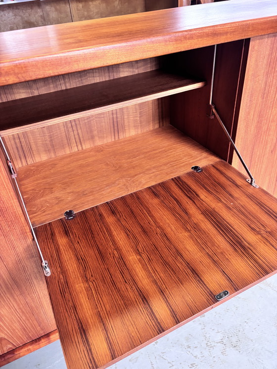 Image 1 of Vintage teak highboard deens design bramin