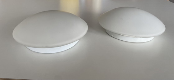 Vintage Steinhauer Wall light - Ceiling lamp - Disc - 1980s – Metal (photo 4 of 11)