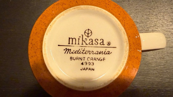 Image 1 of Mikasa 6x cup and saucer, 6 breakfast plates