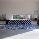 Handgeweven Berber tapijt 100% wol