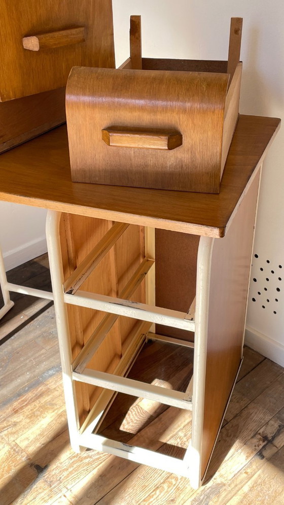 Image 1 of Children's Desk in the style of Jacques Hitier Vintage