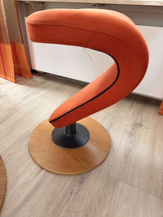 Image 1 of Deux Stokke Varier Peel Orange avec repose-pieds