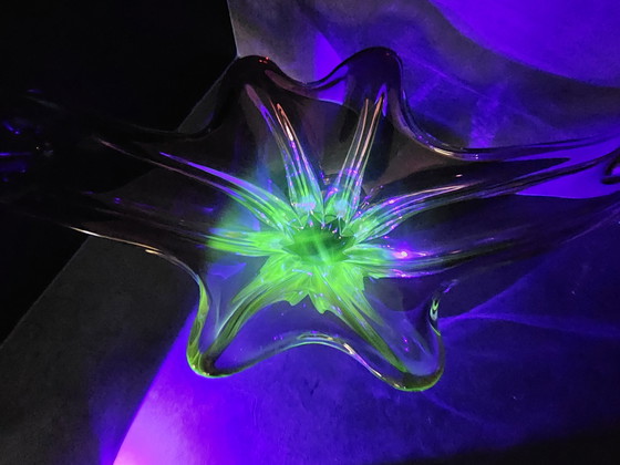 Image 1 of Bol vintage en verre d'art de Murano